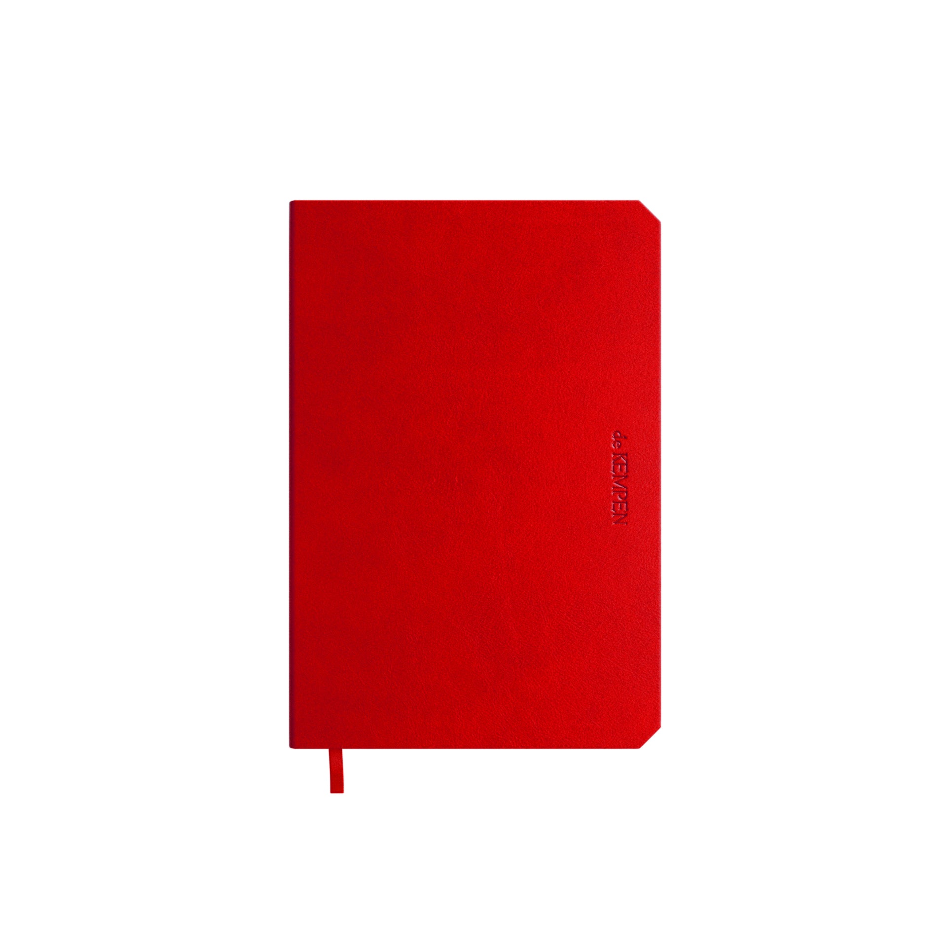 De KEMPEN - Notbk coquelicot 110x160 vierge 160 pages rouge