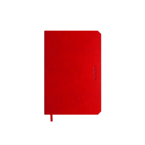 De KEMPEN - Notbk Mohn 110x160 blanko 160 Seiten rot