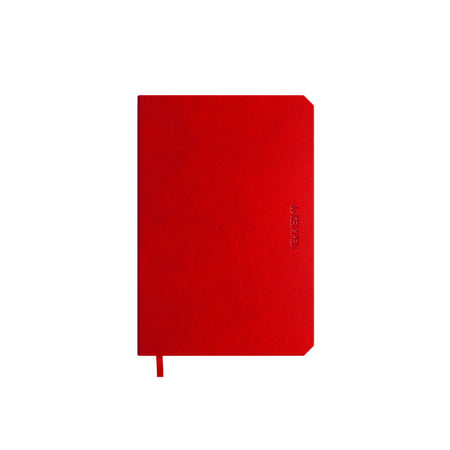 De KEMPEN -  Notbk  poppy 110x160 blanco 160pag rood