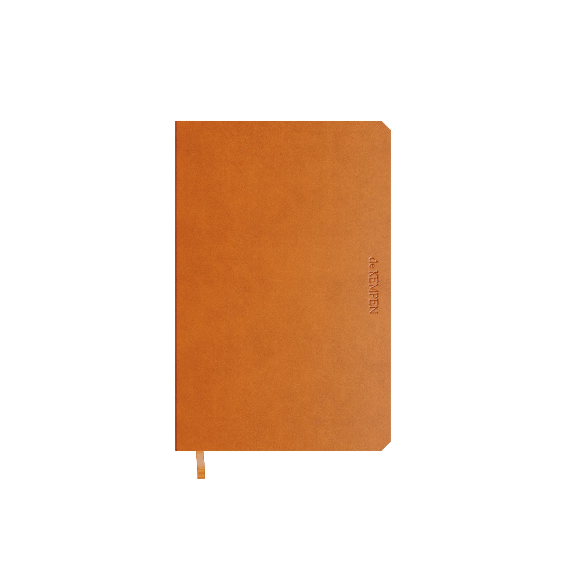Le KEMPEN - Coffret Notbk 110x160 ligne 160page orange