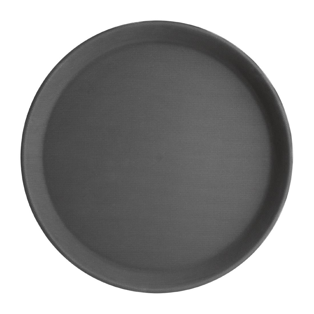 Olympia - Plateau antidérapant Crystallon 35,6cm pp noir