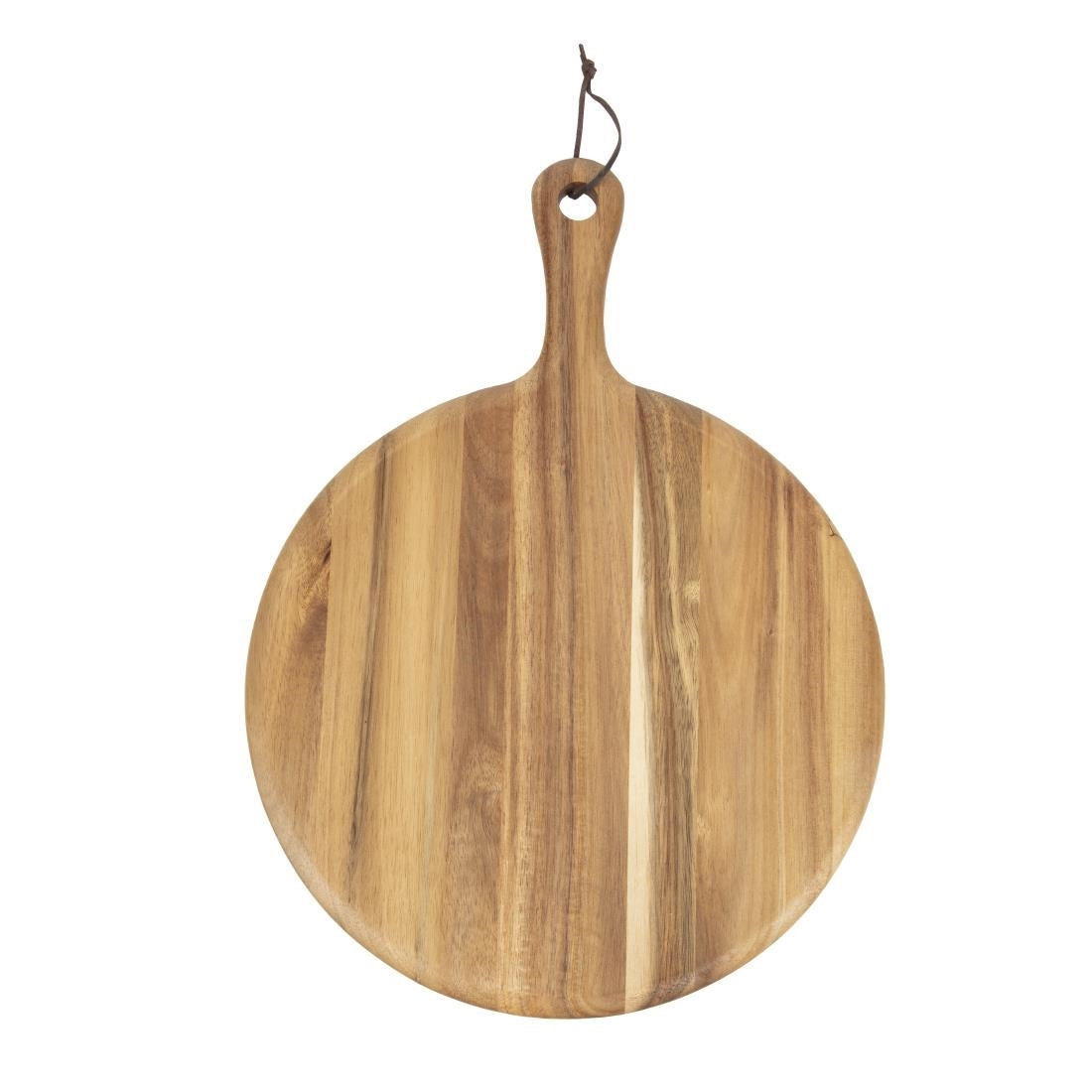 Olympia - Etagère bois d'acacia ronde 33cm