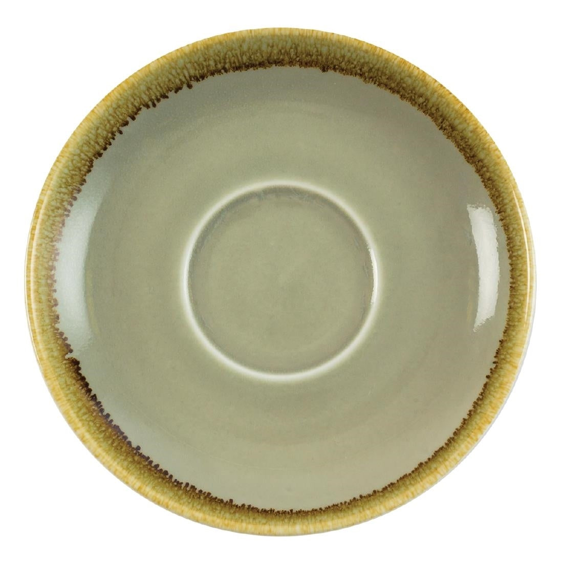 Olympia - Soucoupe à cappuccino four 16cm 6 pièces taille mousse