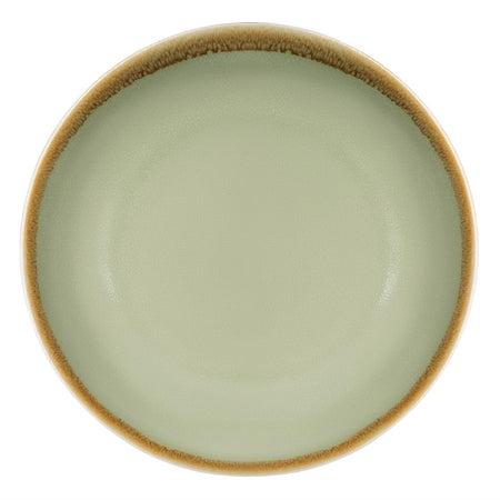 Olympia - Assiette four coupe 23cm 6 pièces vert mousse
