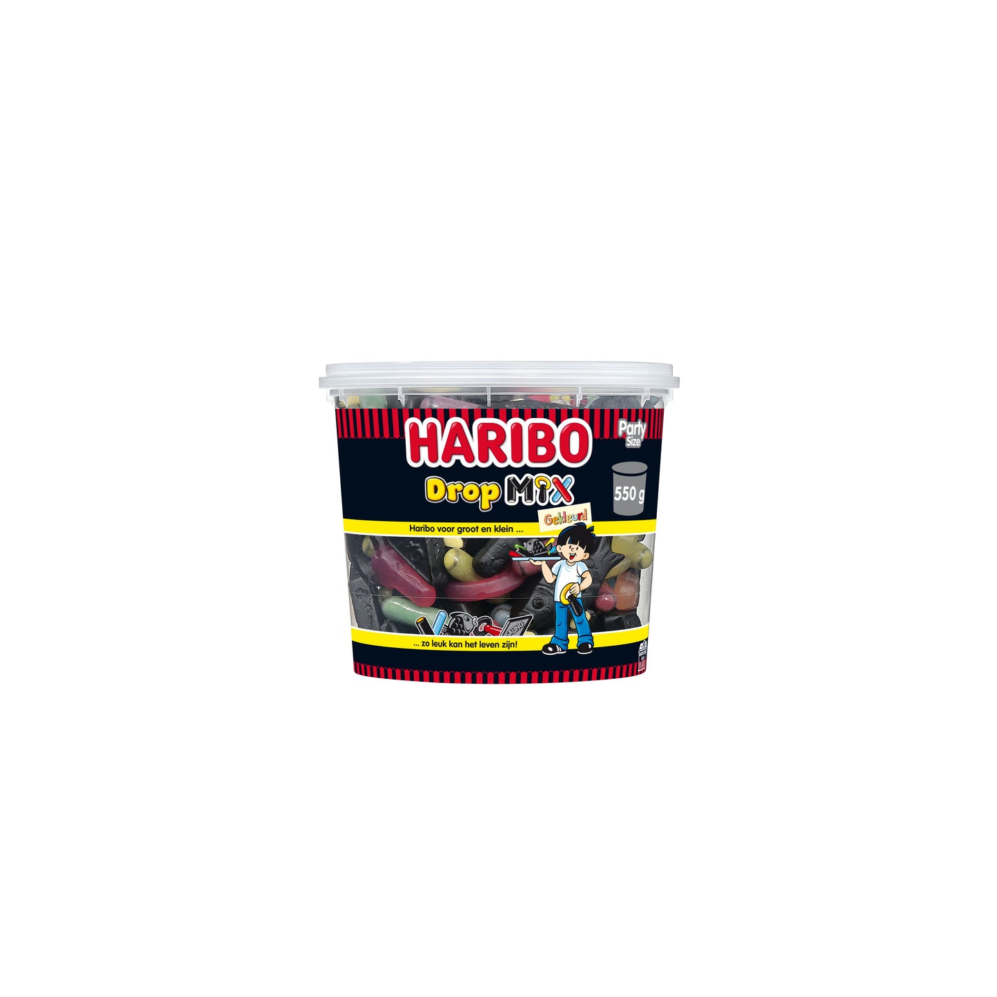 Haribo - Mélange de réglisse coloré 550gr