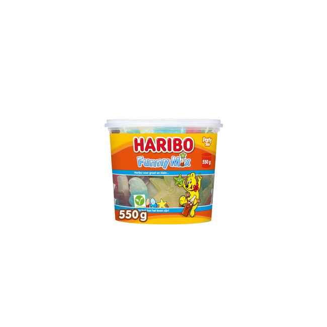 Haribo - Mélange drôle de bonbons 550gr