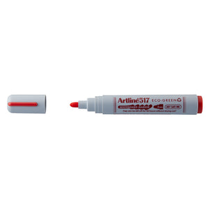 Artline - Whiteboardmarker 517 eco rund mittelrot | 12 Stück