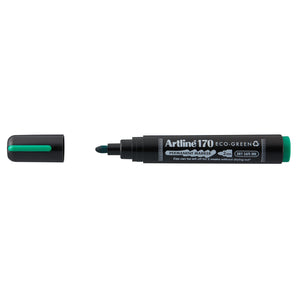 Artline - Marqueur permanent 170 eco rond m vert | 12 pièces