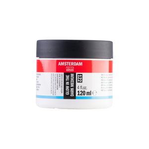 Amsterdam All Acryli -  Medium amsterdam mini 122 glow in the dark 120ml | 4 stuks