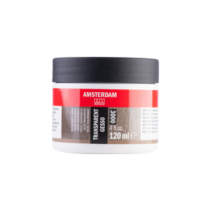 Amsterdam All Acryli -  Gesso amsterdam mini 3000 120ml transparant | 4 stuks