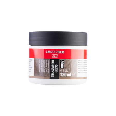 Amsterdam All Acryli -  Gesso amsterdam mini 3000 120ml transparant | 4 stuks