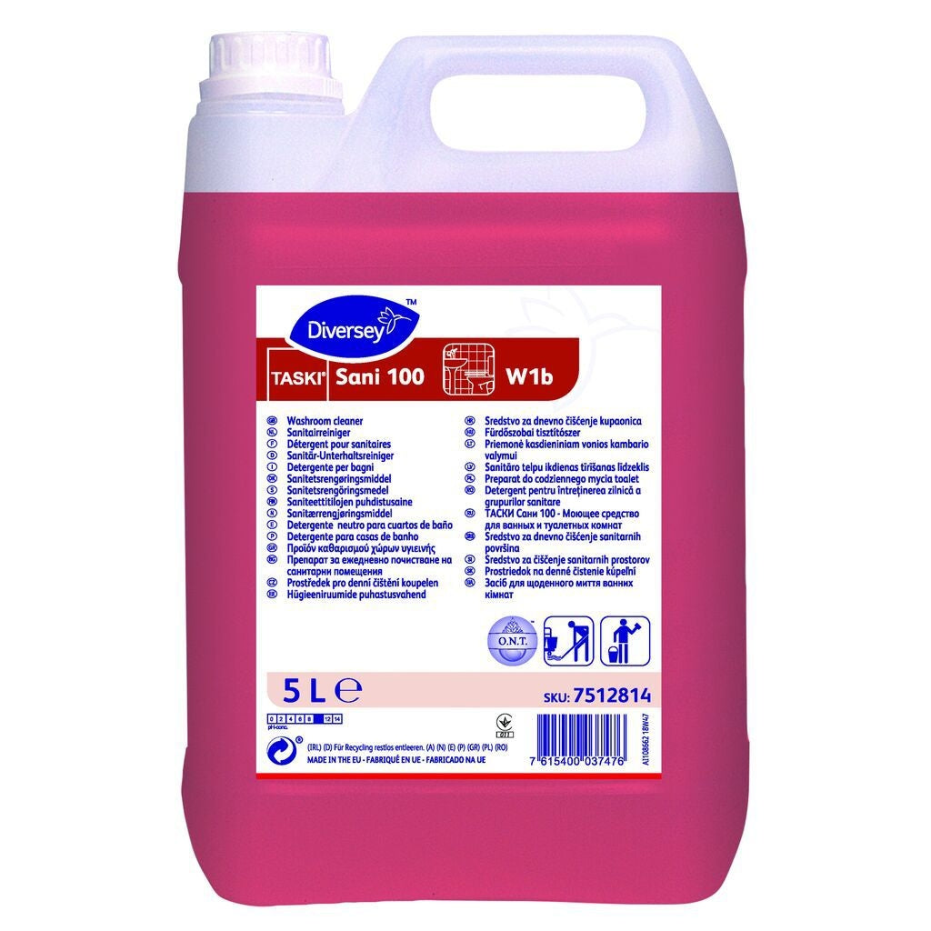 Taski -  Sanitairreiniger sani 100 w1b 5 liter