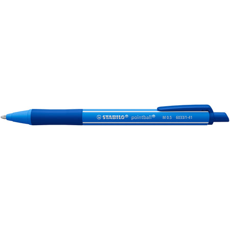 Stabilo -  Balpen pointball colorful blauw