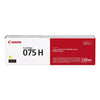 Canon -  075 H tonercartridge 1 stuk(s) Origineel Geel