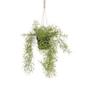 Mica Decorations -  Kunstplant mica rhipsalis hangend in pot groen