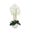 Mica Decorations -  Kunstplant mica phalaenopsis in pot wit | 2 stuks