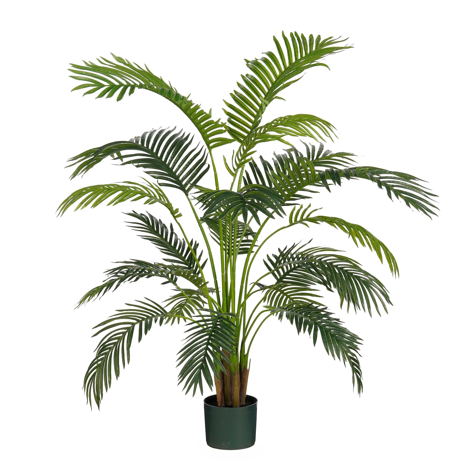 Mica Decorations -  Kunstplant mica areca palm in pot groen