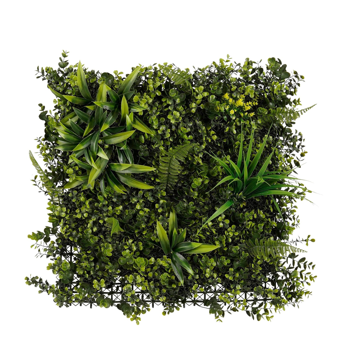 Mica Decorations -  Kunstplant mica mat planten groen mix | 6 stuks