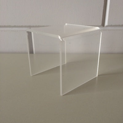 Klika - Pont acrylique 10x10cm haut 50mm transp 50 pièces