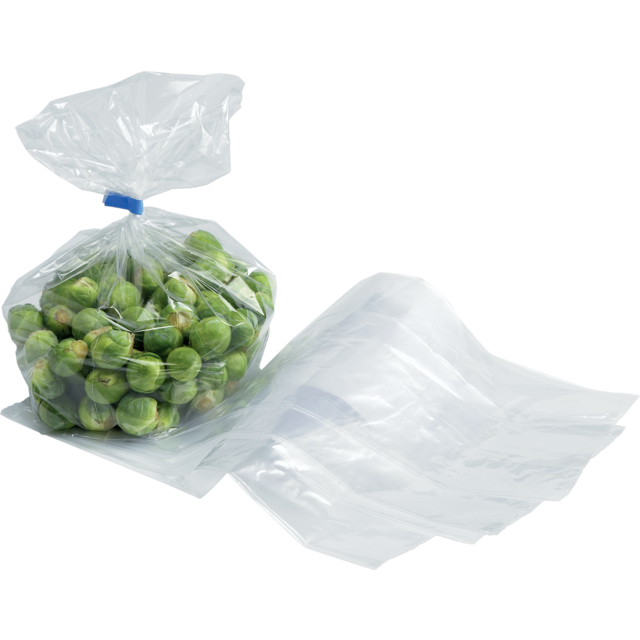 Klika - Sac | Sac à soufflet latéral | PEBD | 20/ 4 |5x56cm | 65my | transparent | 1000 pièces