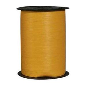 Curly Ribbon - Curly Ribbon Paperlook 10mm x 250 Meter Farbe 740 Senf