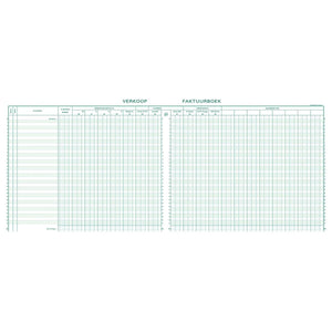Exacompta -  register verkoop, ft 27 x 32 cm, Nederlandstalig
