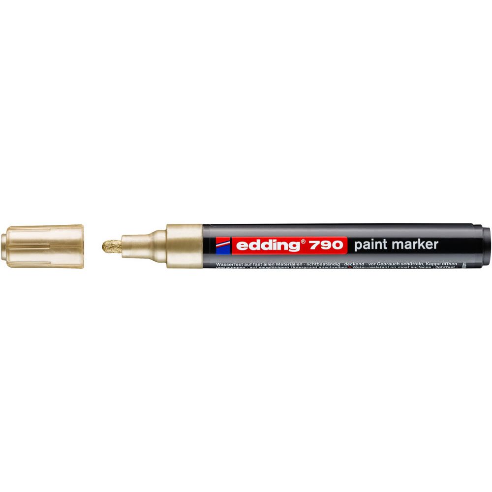 Edding -  Paintmarker  790 alcoholbasis 2-3mm goud