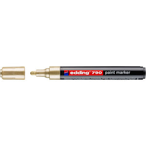 Edding -  Paintmarker  790 alcoholbasis 2-3mm goud | 10 stuks
