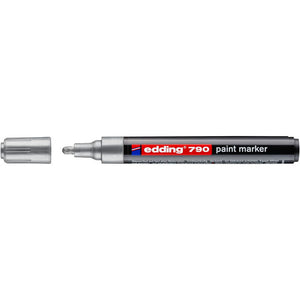 Edding -  Paintmarker  790 alcoholbasis 2-3mm zilver | 10 stuks