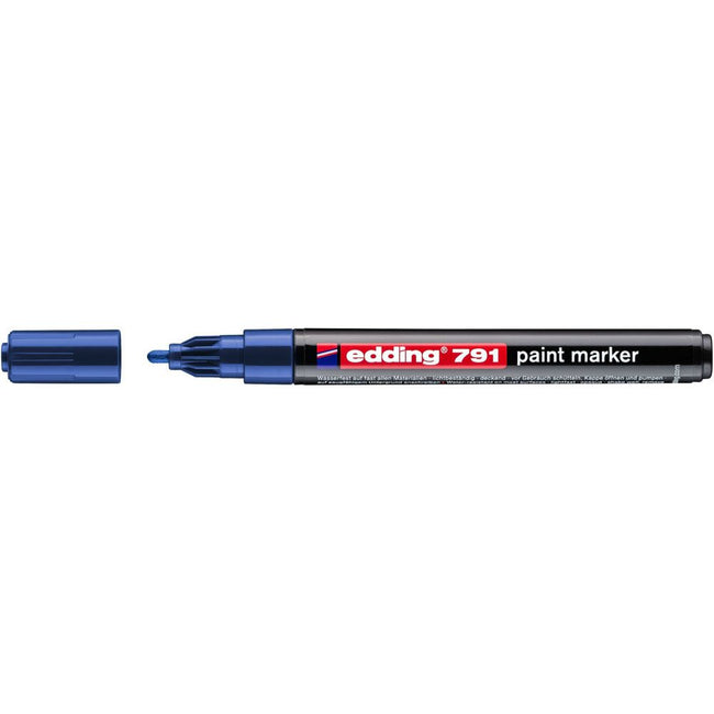 Edding -  Paintmarker  791 alcoholbasis 1-2mm blauw