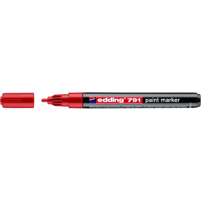Edding -  Paintmarker  791 alcoholbasis 1-2mm rood