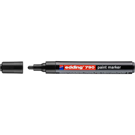 Edding -  Paintmarker  790 alcoholbasis 2-3mm zwart | 10 stuks