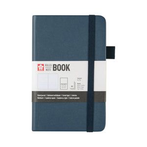 Sakura -  Notitieboek pocket lijn donker indigo
