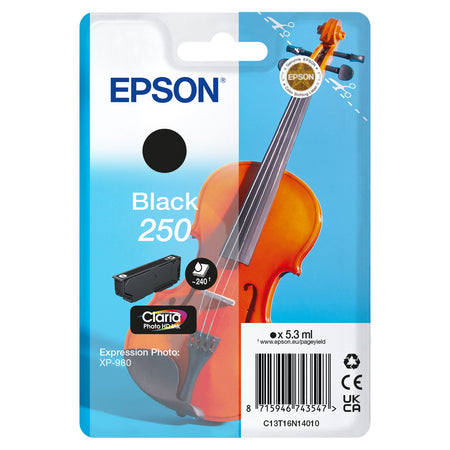 Epson -  Inktcartridge  250 t16n14 zwart | 10 stuks