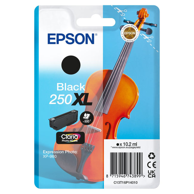 Epson -  Inktcartridge  250xl t16p14 zwart | 10 stuks