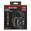 3M -  Oorkap  worktunes connect bluetooth zwart | 4 stuks