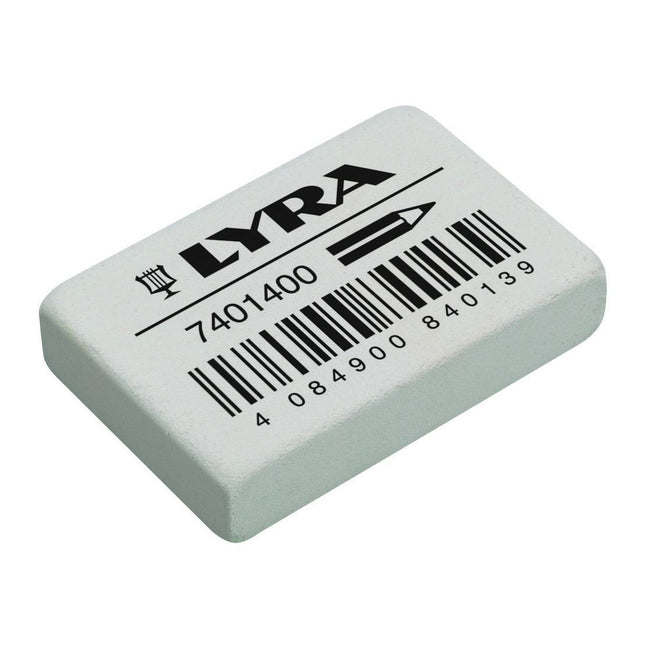 LYRA -  Gum  india rubber 40 stuks wit