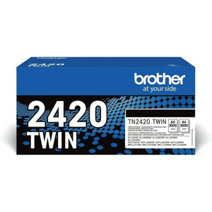 Brother -  TN-2420TWIN tonercartridge 2 stuk(s) Origineel