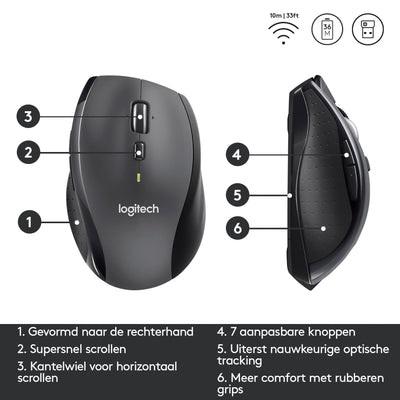 Logitech -  Muis  m705 marathon