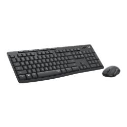 Logitech -  Toetsenbord en muis  mk295 qwerty grafiet