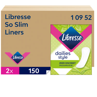 LIBRESSE -  Inlegkruis  p2 so slim 150 stuks