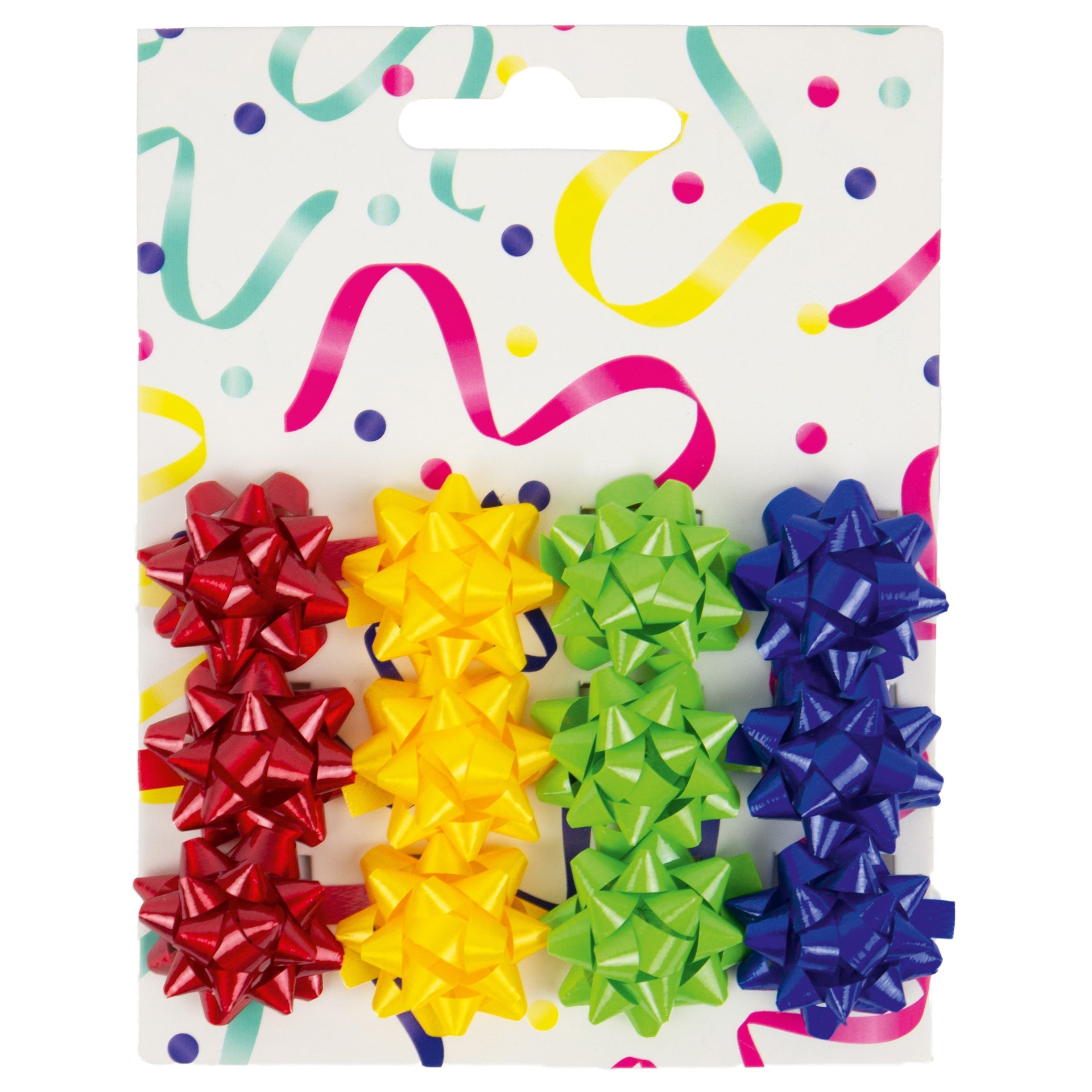 IG design -  Strikken set à 12 stuks rood geel groen blauw | 6 stuks