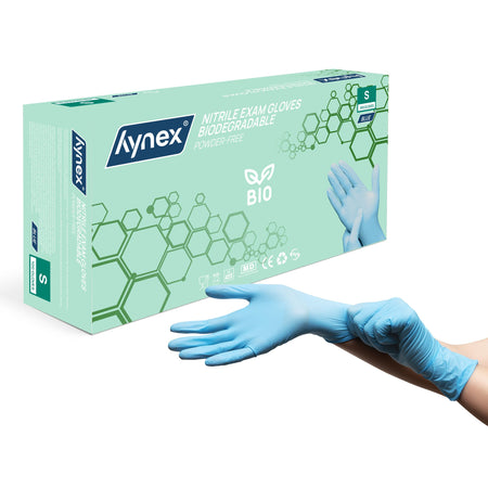 Hynex -  Handschoen  nitril bio s blauw 3.5gr 100st | 10 stuks