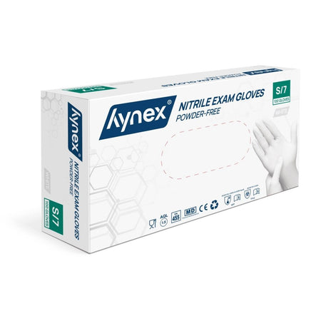 Hynex -  Handschoen  nitril s wit 3.5gr 100 stuks