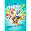 Hallmark -  Wenskaart  uitnodiging paw patrol 6 stuks