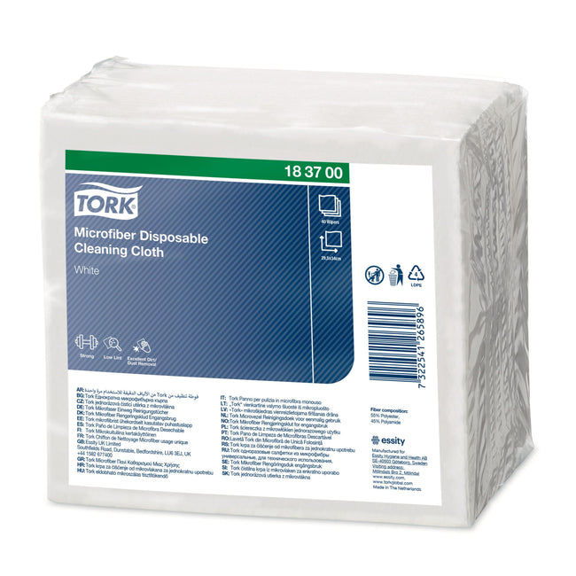 Tork -  Microvezeldoek premium 40 vel wit 183700