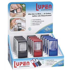 WEDO -  Loep  met led-verlichting | 15 stuks