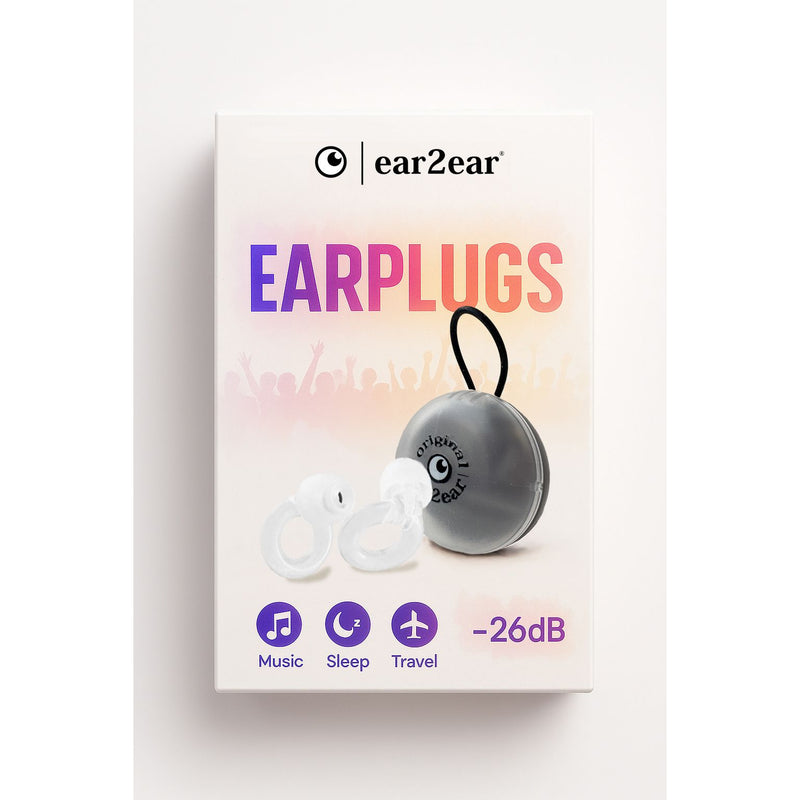 Ear2ear -  Earplug  26db transparant
