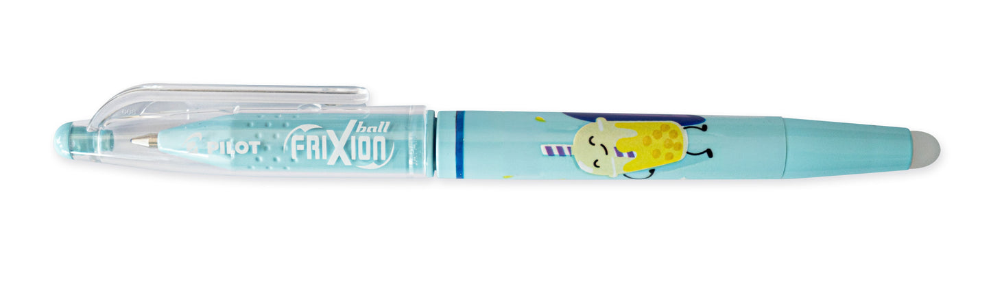 Pilot -  Rollerpen  frixion pool party m lichtblauw | 12 stuks