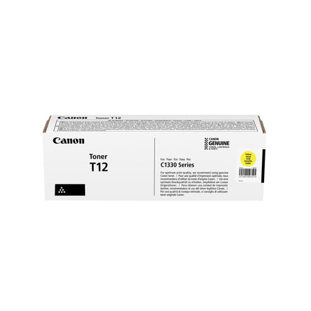 Canon -  Tonercartridge  t12 geel